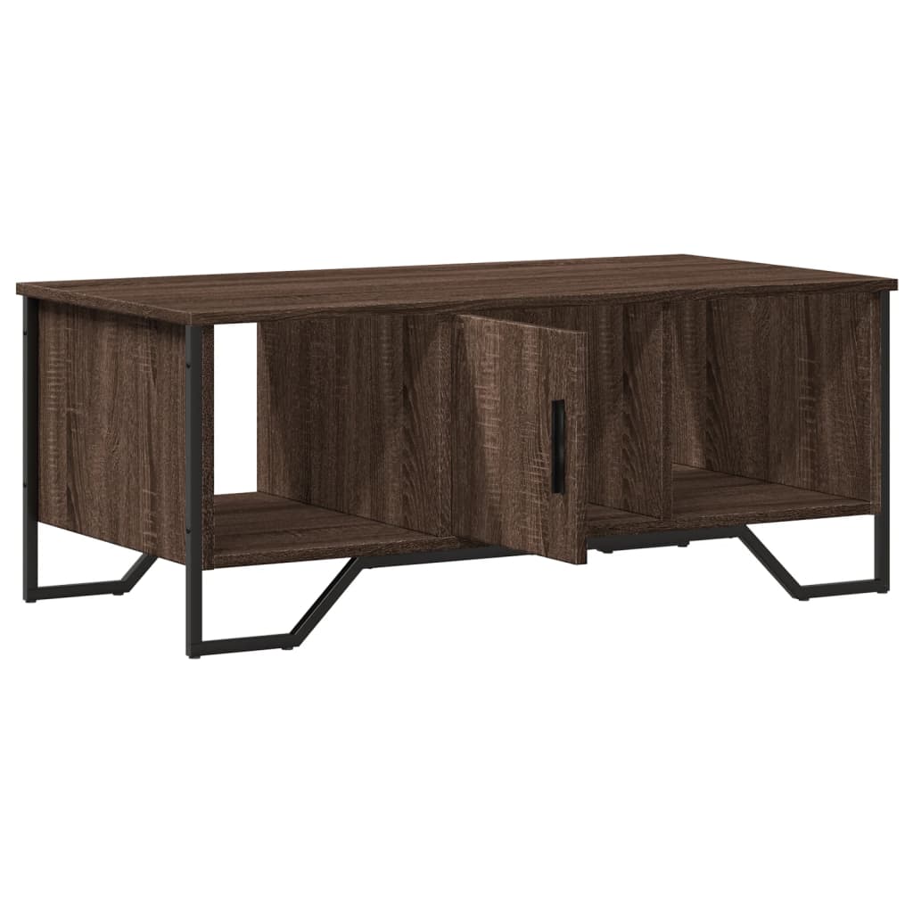 vidaXL Couchtisch Braun Eichen-Optik 100x51x40 cm Holzwerkstoff