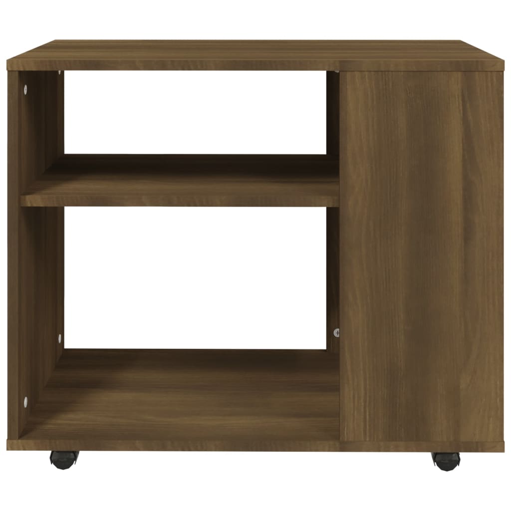 vidaXL Beistelltisch Braun Eiche 70x35x55 cm Holzwerkstoff