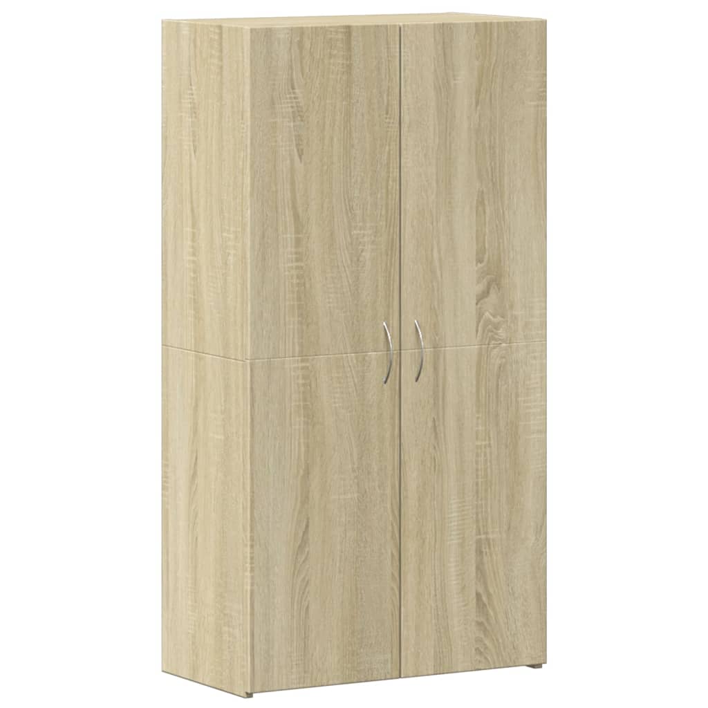 vidaXL Aktenschrank Sonoma-Eiche 60x32x115 cm Holzwerkstoff