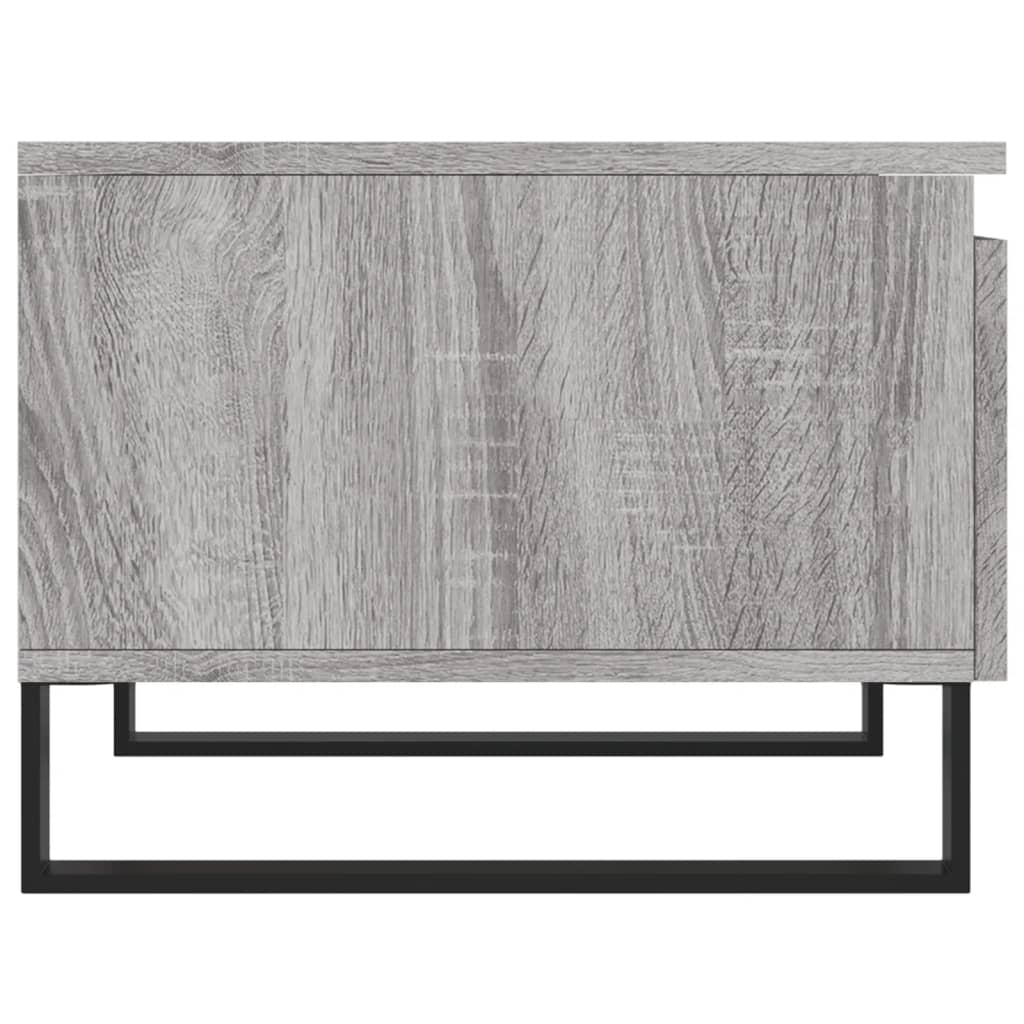 vidaXL Couchtisch Grau Sonoma 50x46x35 cm Holzwerkstoff