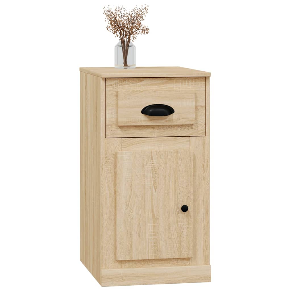 vidaXL Beistellschrank mit Schublade Sonoma-Eiche 40x50x75 cm