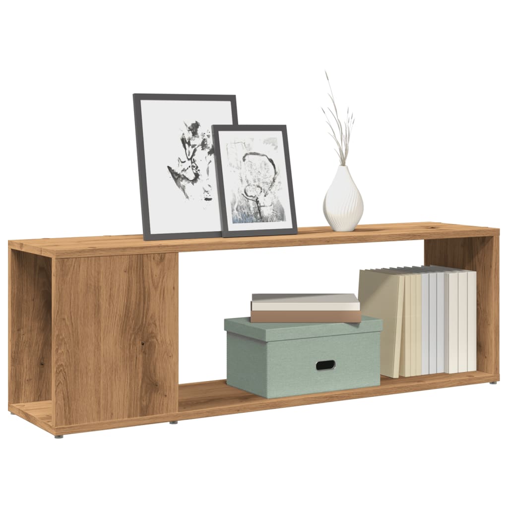 vidaXL TV-Schrank Artisan-Eiche 100x24x32 cm Holzwerkstoff