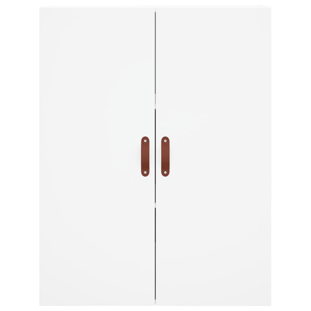 vidaXL Wandschrank Weiß 69,5x34x90 cm