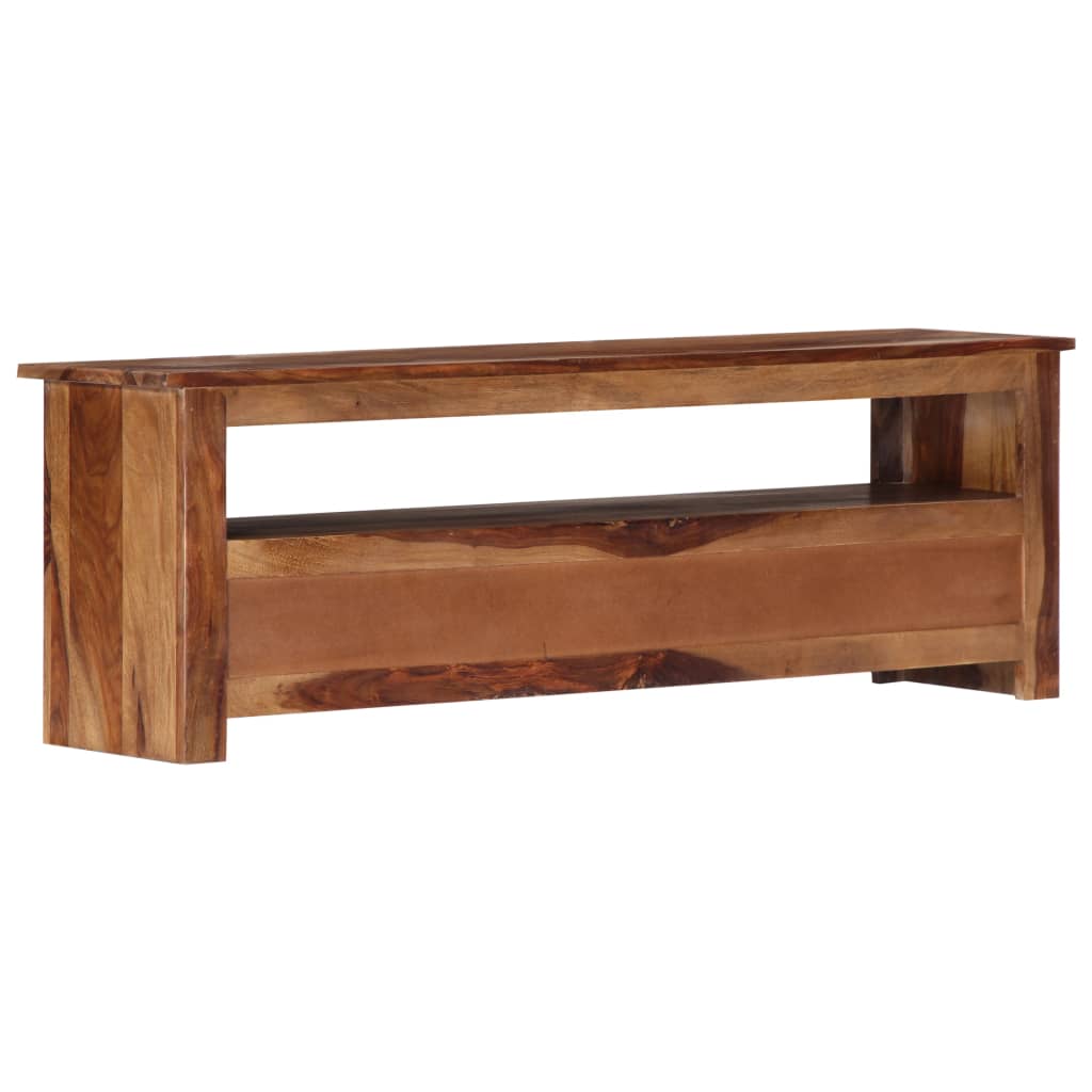 vidaXL TV-Schrank 118x30x40 cm Massivholz