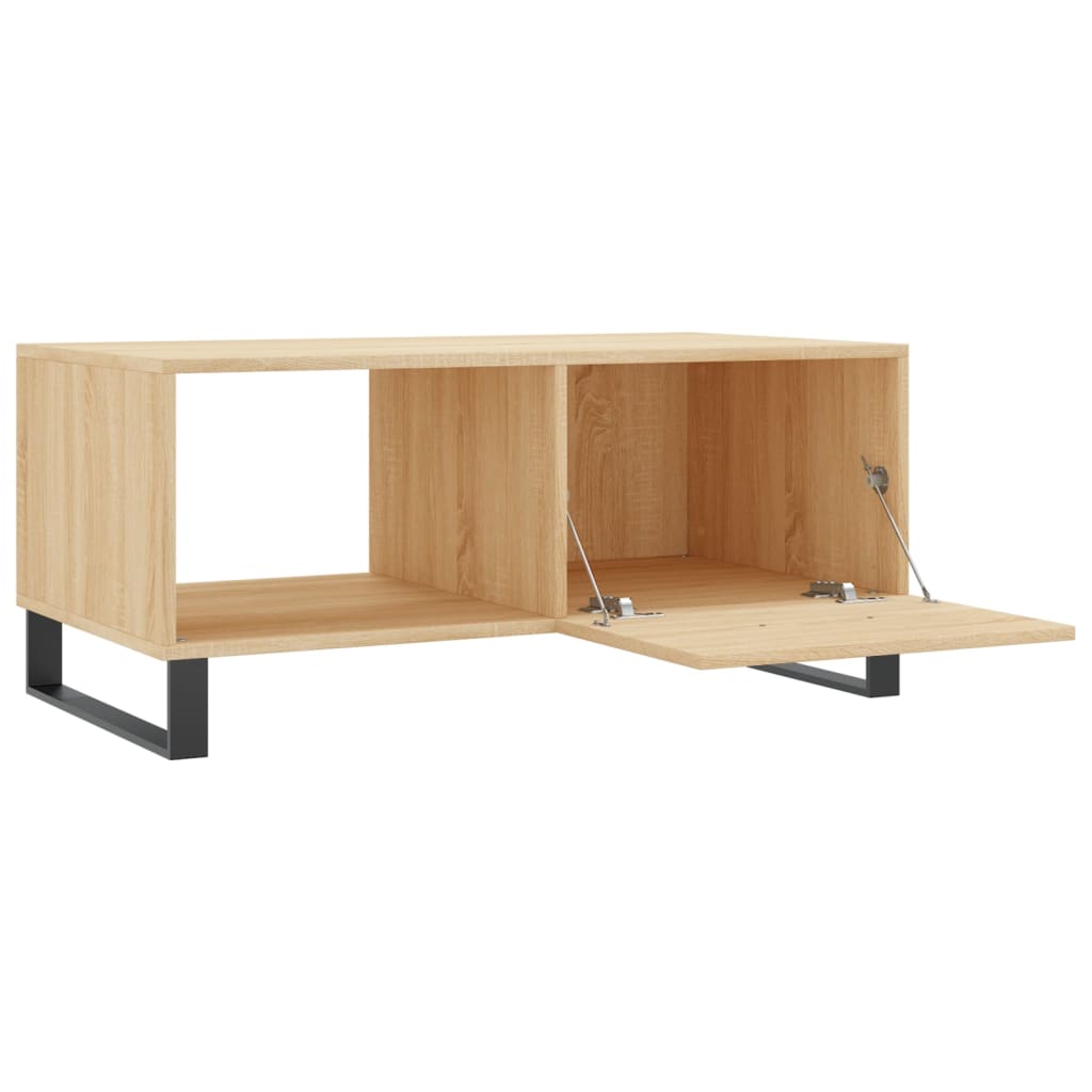 vidaXL Couchtisch Sonoma-Eiche 90x50x40 cm Holzwerkstoff