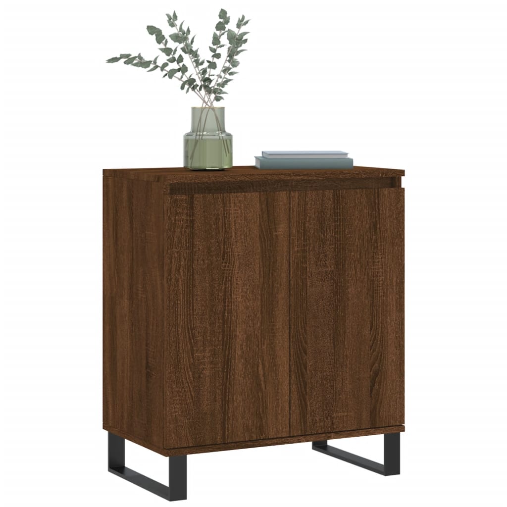 vidaXL Sideboard Braun Eichen-Optik 60x35x70 cm Holzwerkstoff