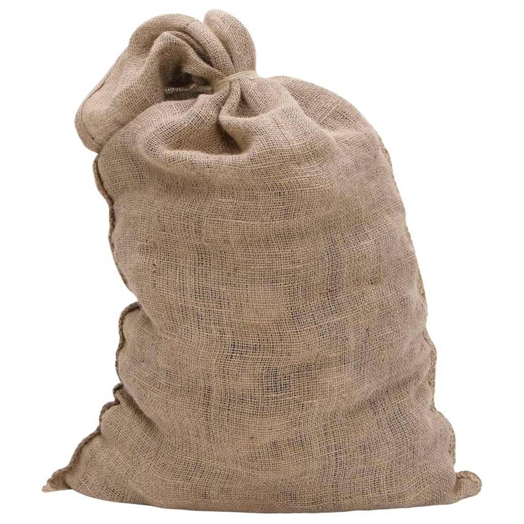 vidaXL Jutesäcke 30 Stk. 60x105 cm 100% Jute 220 g/m²