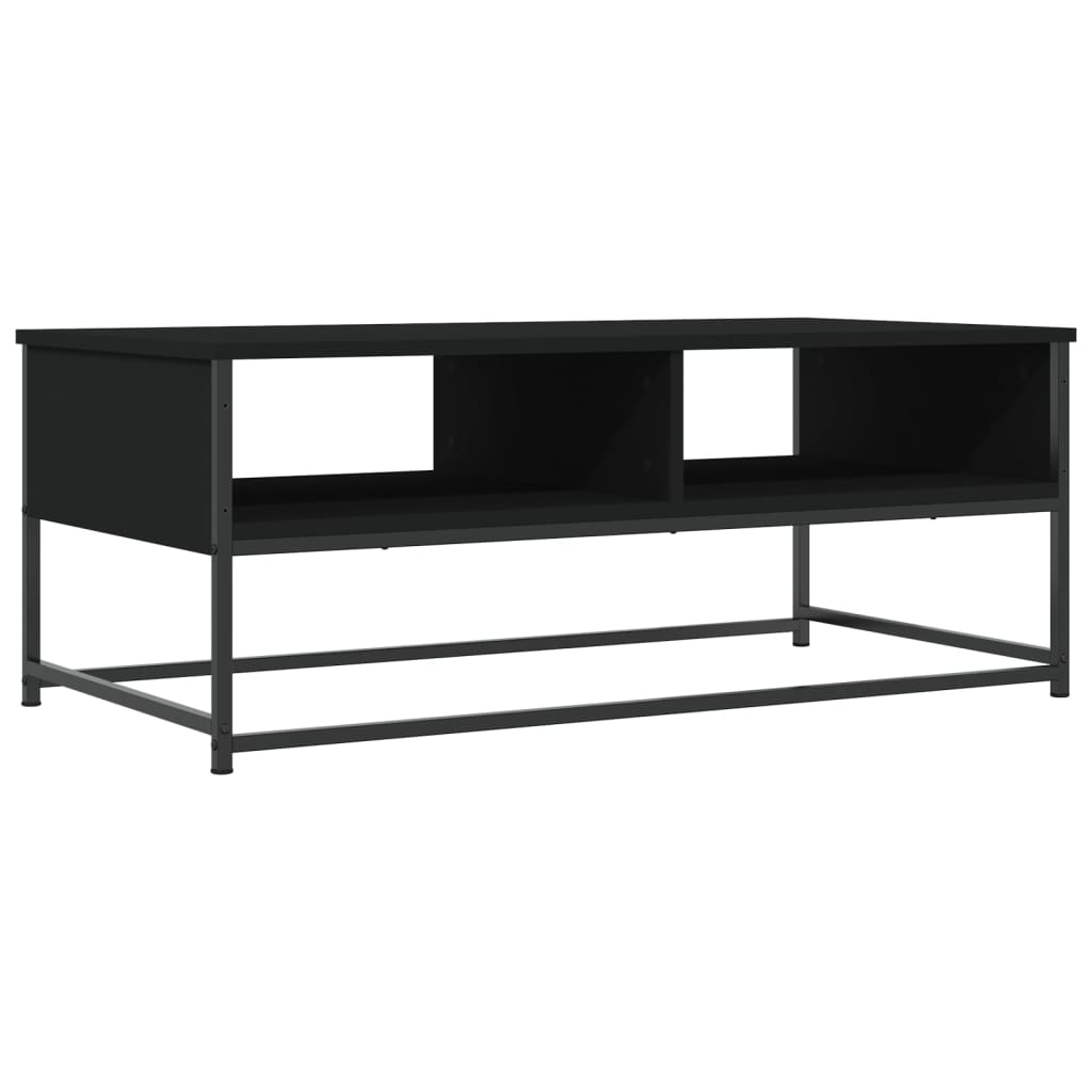 vidaXL Couchtisch Schwarz 100x51x40 cm Holzwerkstoff