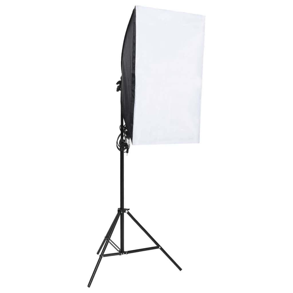 vidaXL Fotostudio-Set mit Beleuchtung, Hintergrund und Reflektor