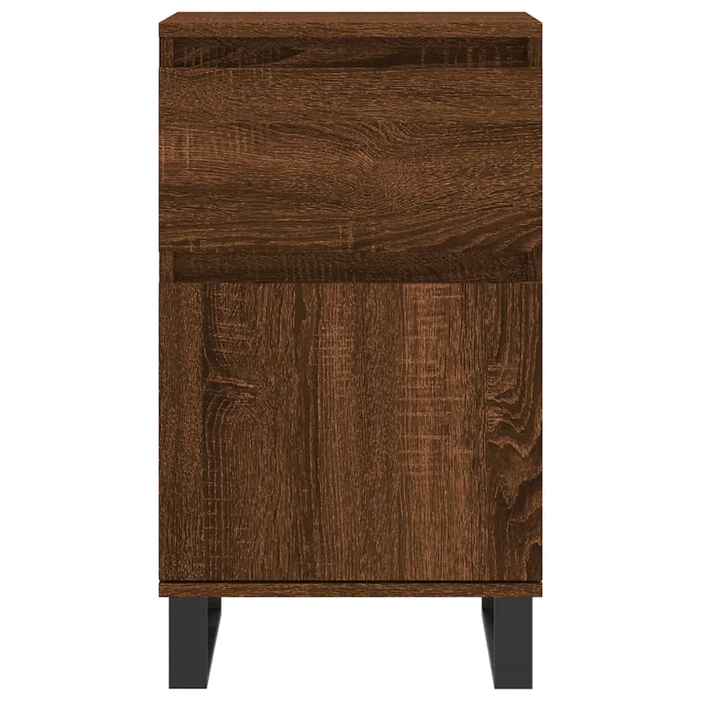 vidaXL Sideboard Braun Eichen-Optik 40x35x70 cm Holzwerkstoff