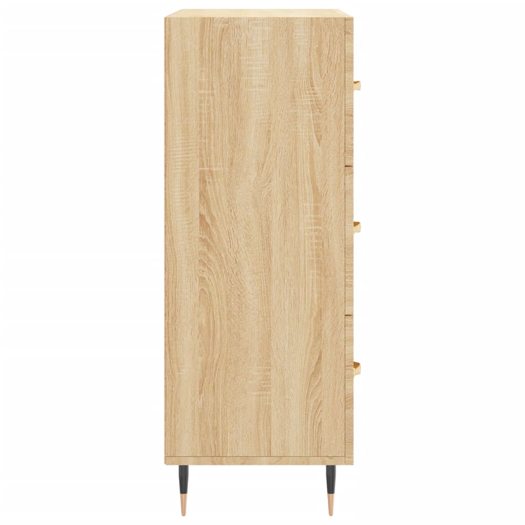 vidaXL Sideboard Sonoma-Eiche 69,5x34x90 cm Holzwerkstoff