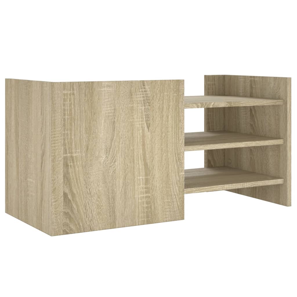 vidaXL TV-Schrank Sonoma-Eiche 80x35x40 cm Holzwerkstoff