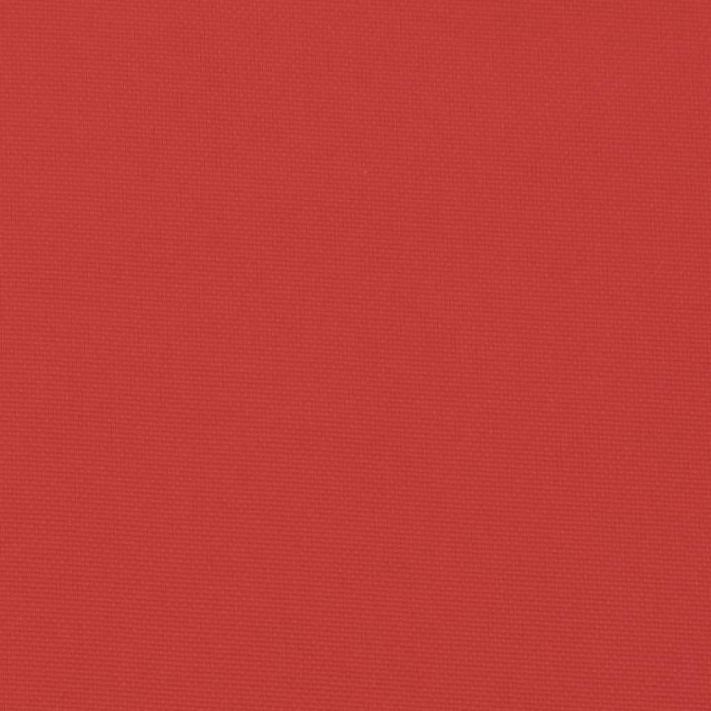 vidaXL Gartenbank-Auflagen 2 Stk. Rot 180x50x7 cm Oxford-Gewebe