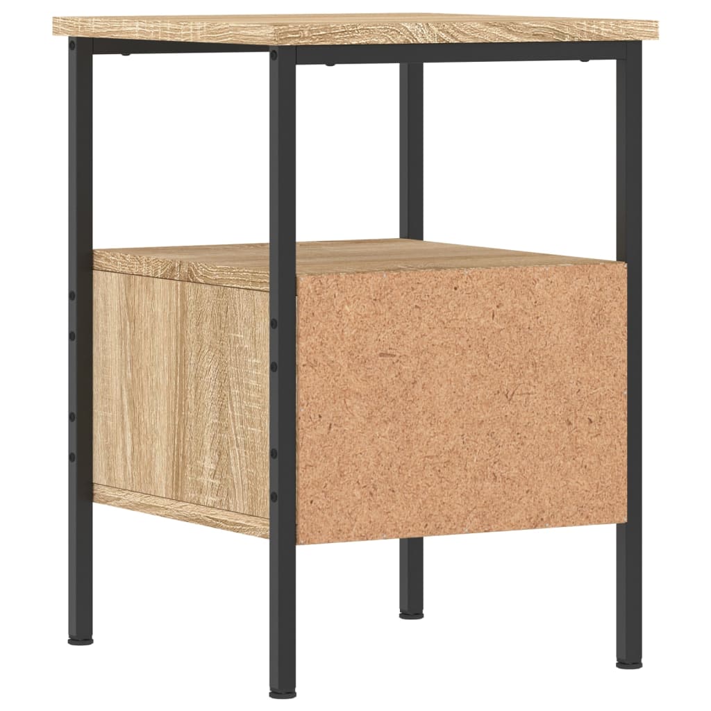 vidaXL Nachttisch Sonoma-Eiche 34x36x50 cm Holzwerkstoff