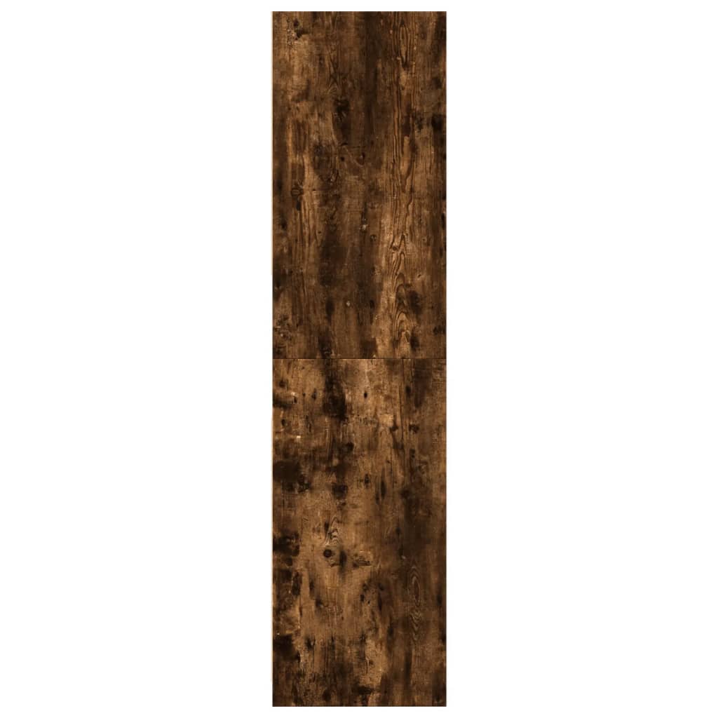 vidaXL Kleiderschrank Räuchereiche 80x50x200 cm Holzwerkstoffs