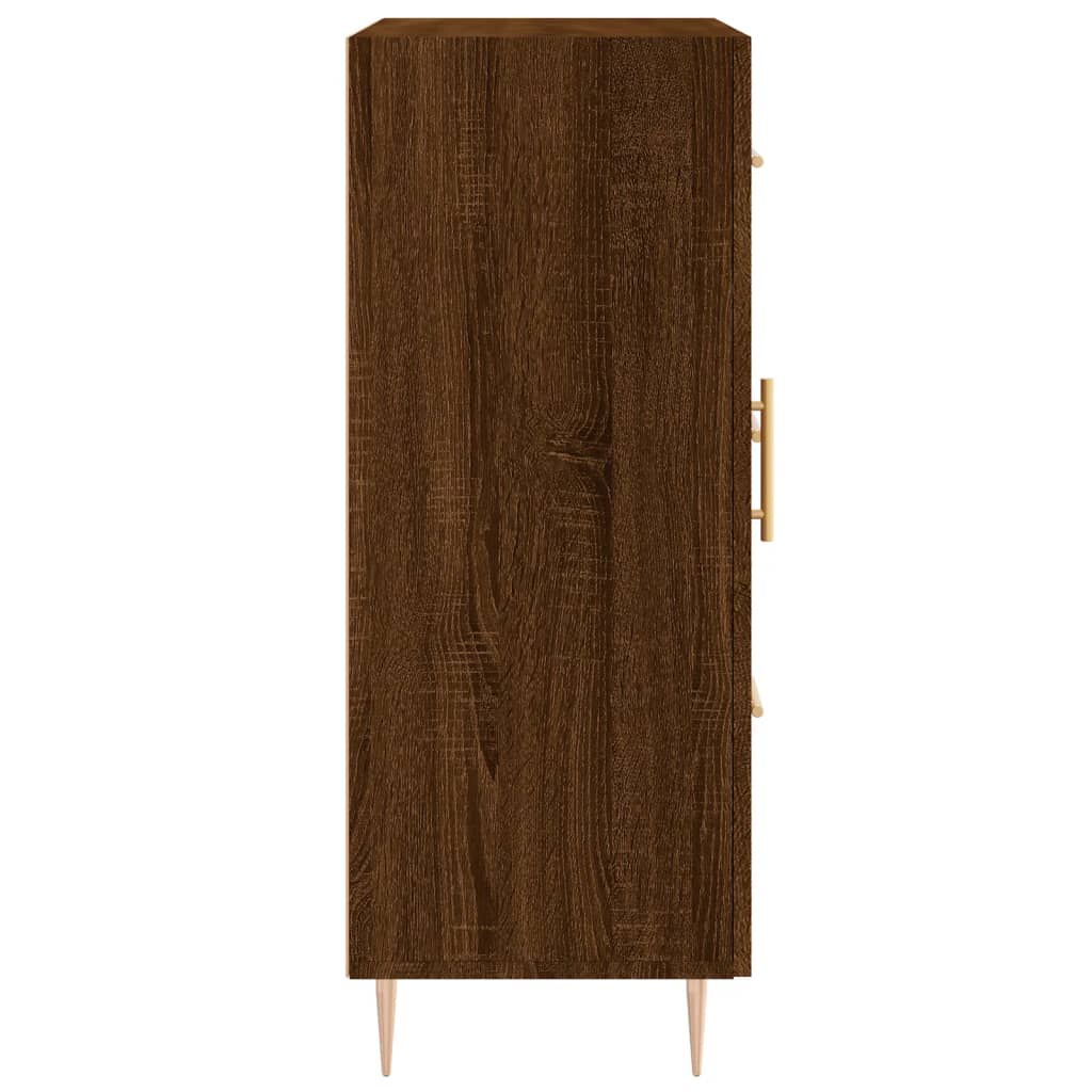 vidaXL Sideboard Braun Eichen-Optik 69,5x34x90 cm Holzwerkstoff