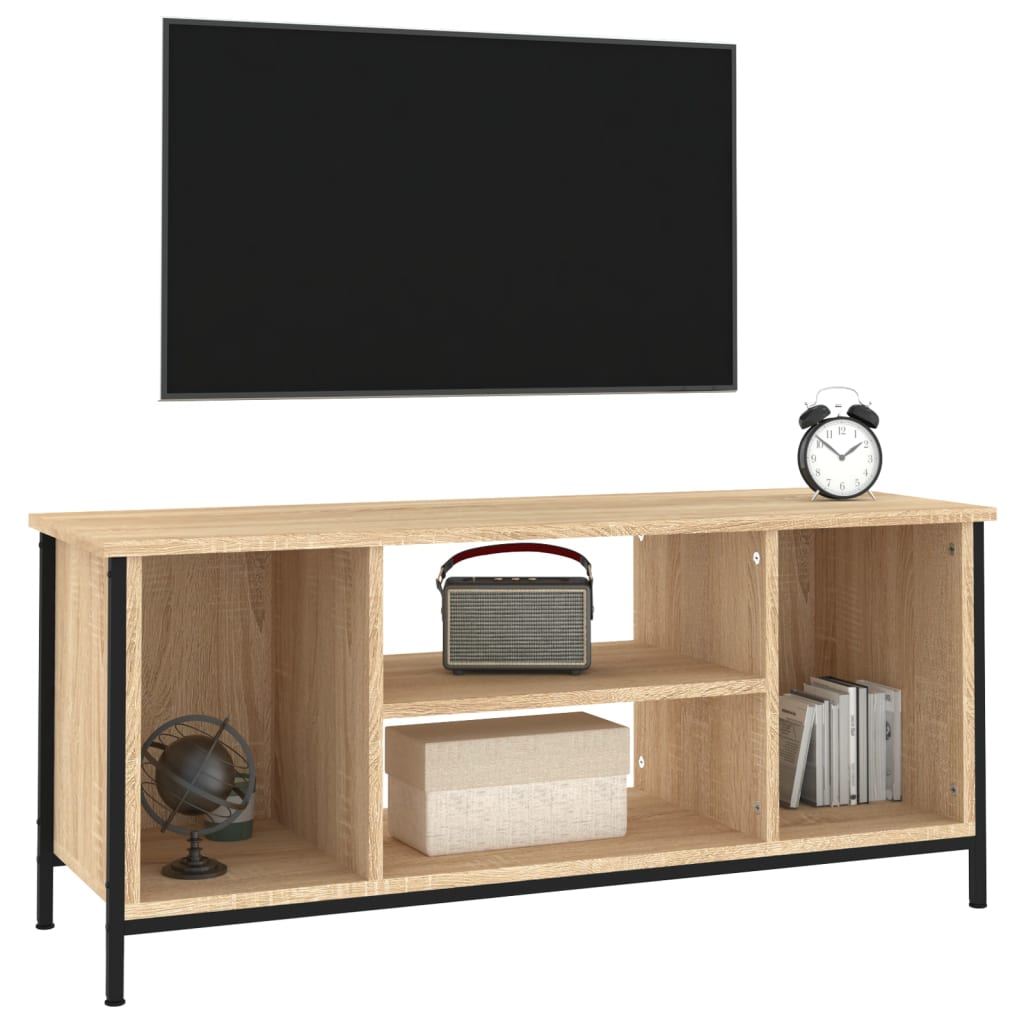 vidaXL TV-Schrank Sonoma-Eiche 102x35x45 cm Holzwerkstoff