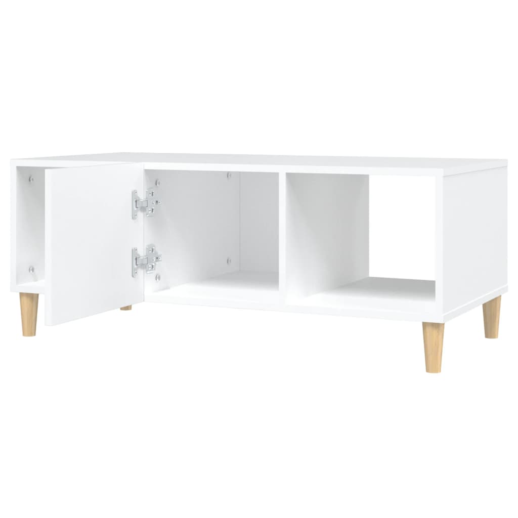 vidaXL Couchtisch Weiß 102x50x40 cm Holzwerkstoff