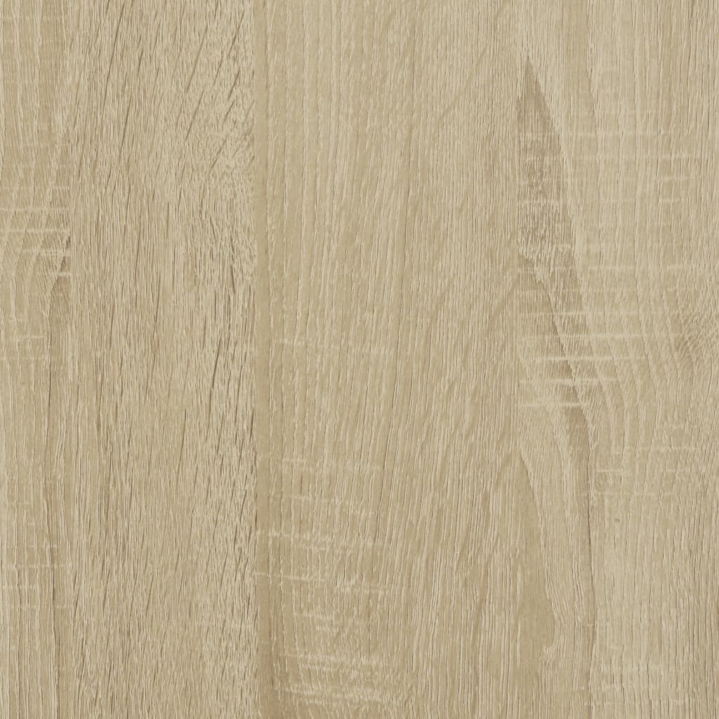 vidaXL Konsolentisch Sonoma-Eiche 100x32x75 cm Holzwerkstoff