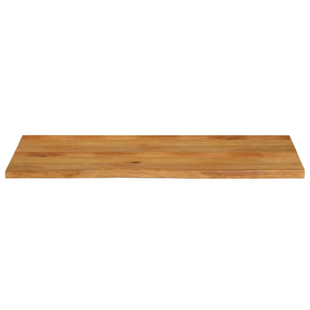 vidaXL Tischplatte mit Baumkante 140x60x2,5 cm Massivholz Mango