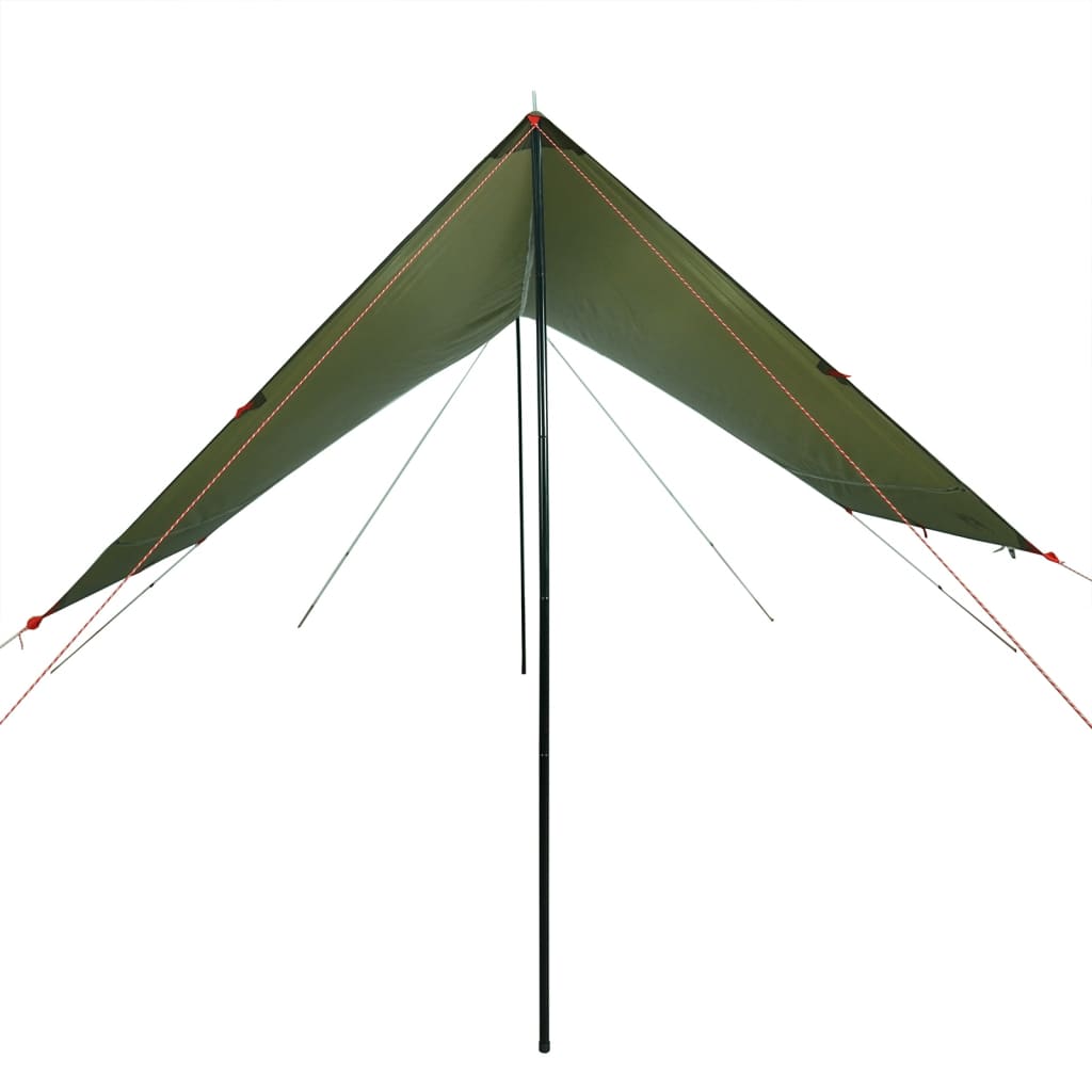 vidaXL Tarp Olivgrün 438x376x212 cm Wasserdicht