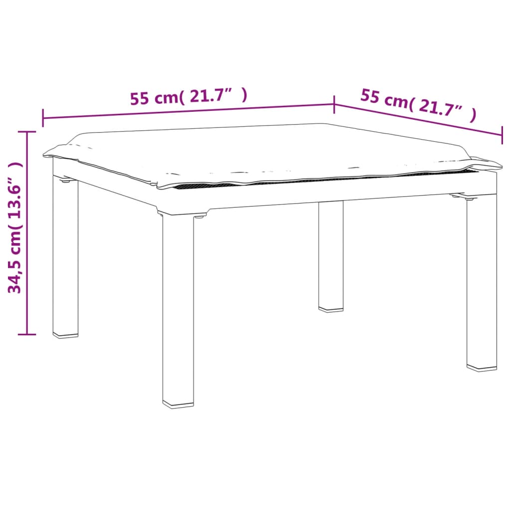 vidaXL 3-tlg. Garten-Lounge-Set Schwarz und Grau Poly Rattan