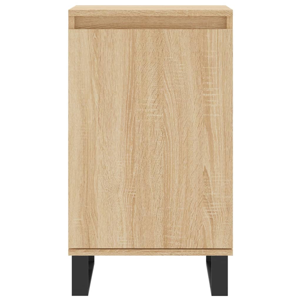 vidaXL Sideboards 2 Stk. Sonoma-Eiche 40x35x70 cm Holzwerkstoff