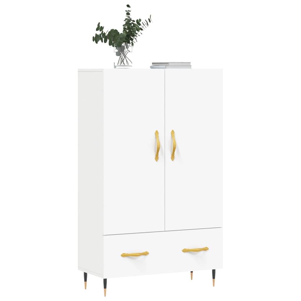 vidaXL Highboard Weiß 69,5x31x115 cm Holzwerkstoff