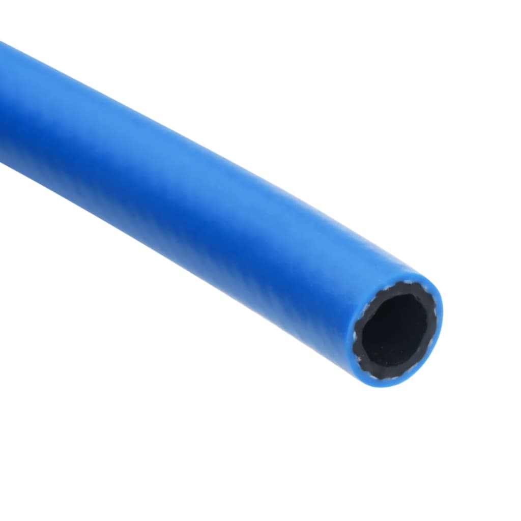 vidaXL Luftschlauch Blau 0,6" 20 m PVC