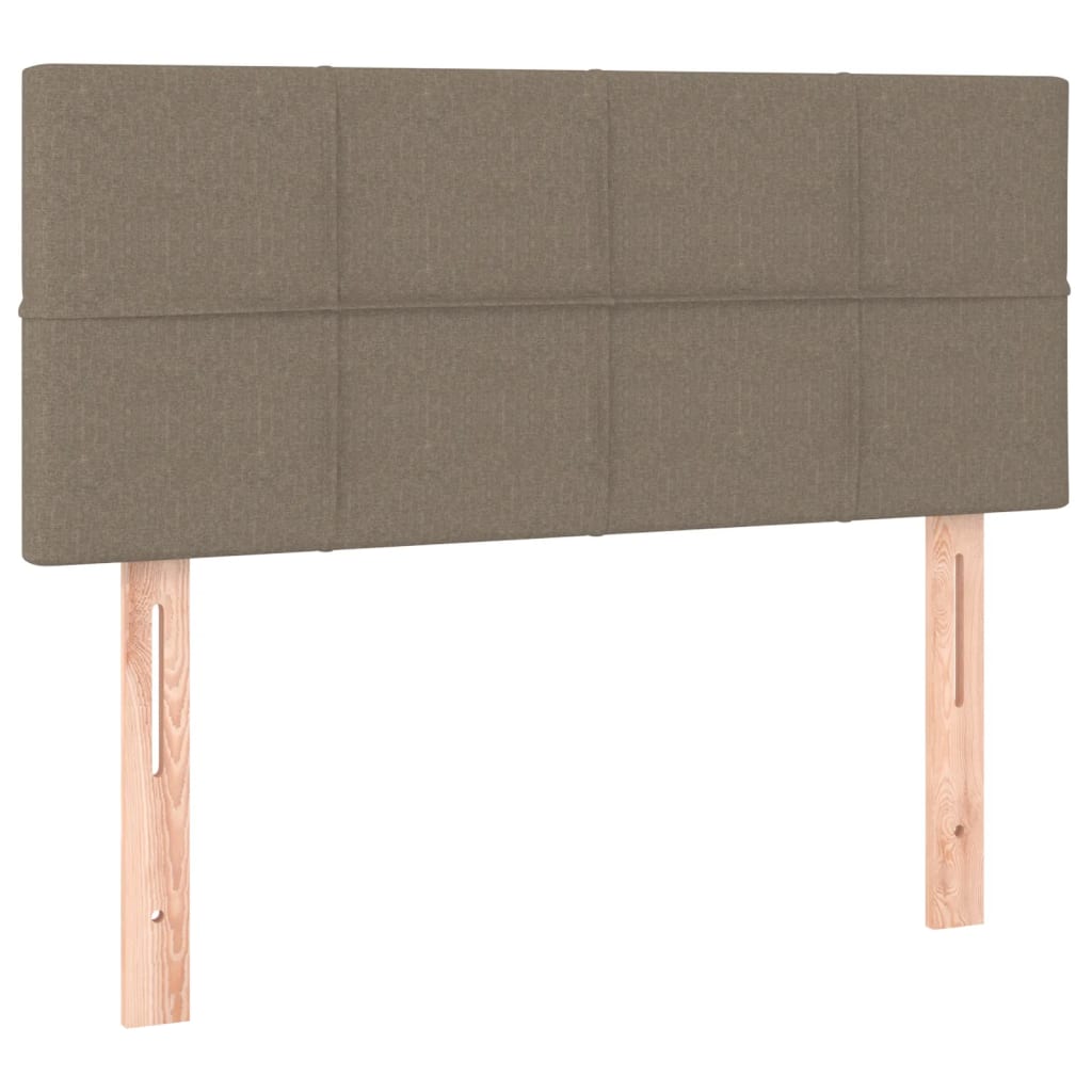 vidaXL Kopfteil Taupe 80x5x78/88 cm Stoff