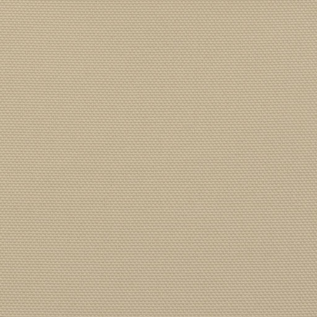 vidaXL Sonnensegel Oxford-Gewebe Rechteckig 3,5x5 m Beige