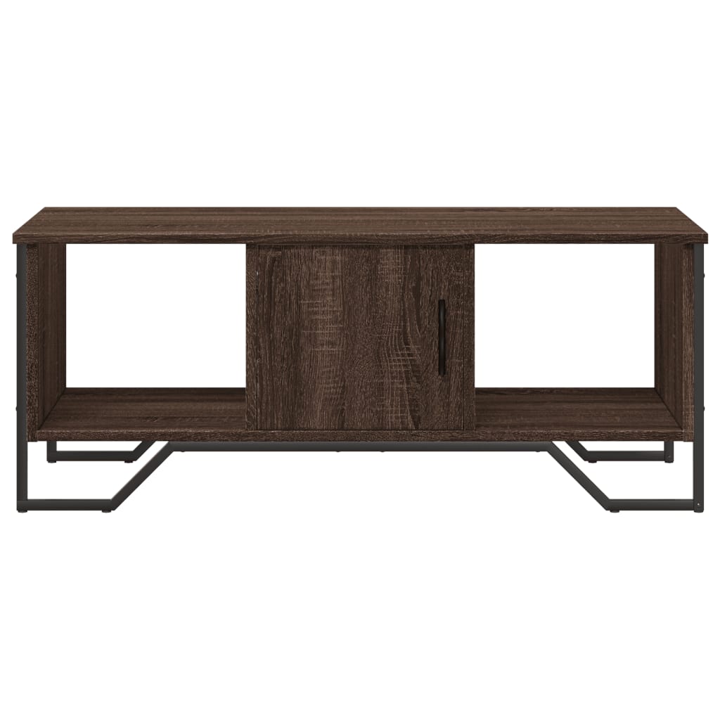 vidaXL Couchtisch Braun Eichen-Optik 100x51x40 cm Holzwerkstoff