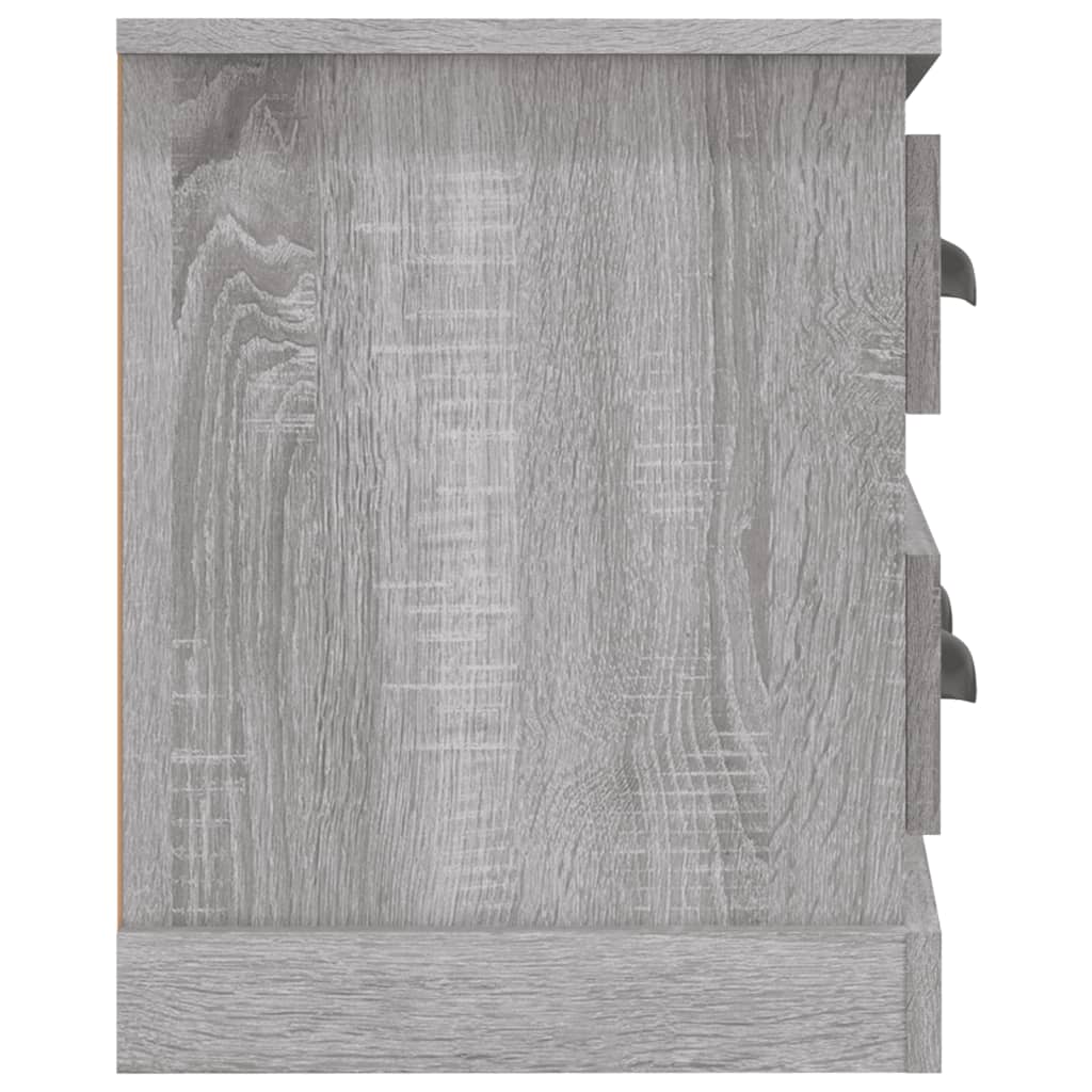 vidaXL TV-Schrank Grau Sonoma 100x35,5x45 cm Holzwerkstoff