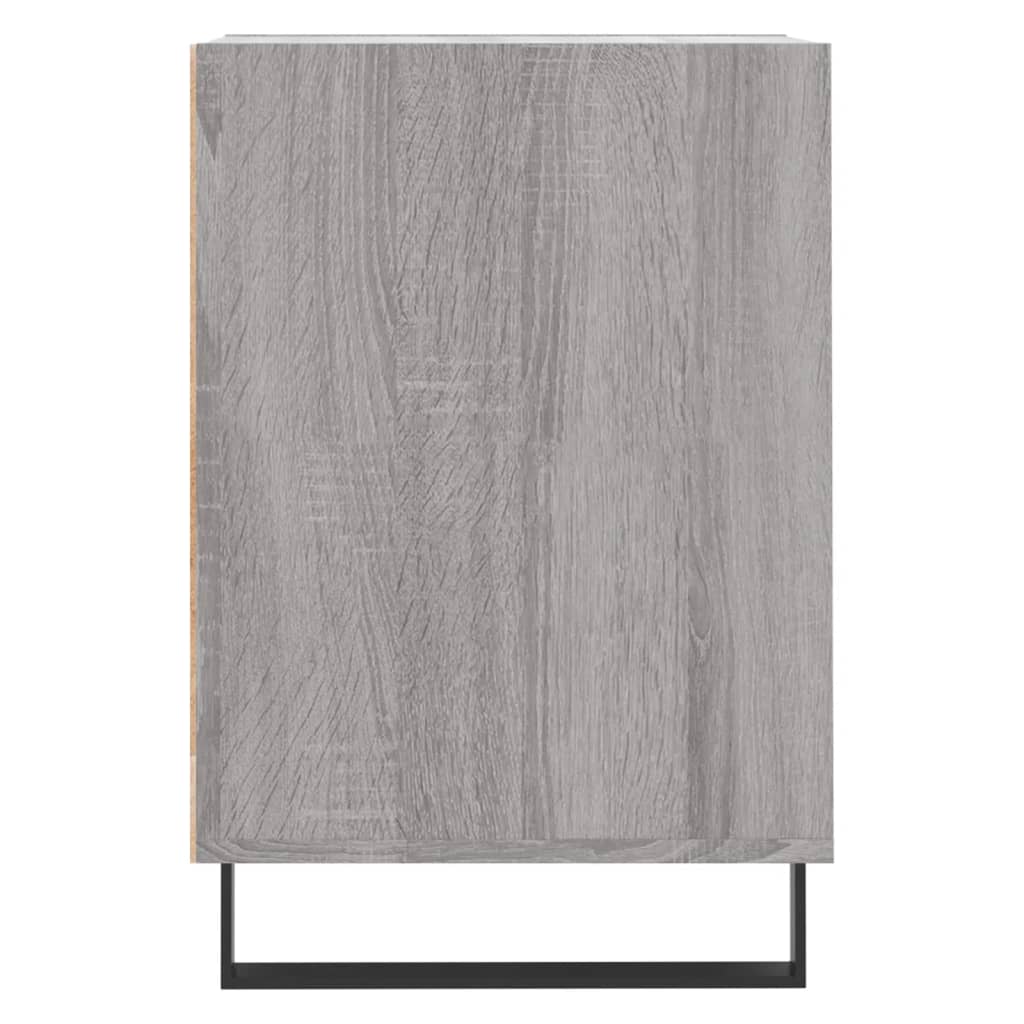 vidaXL TV-Schrank Grau Sonoma 100x35x55 cm Holzwerkstoff