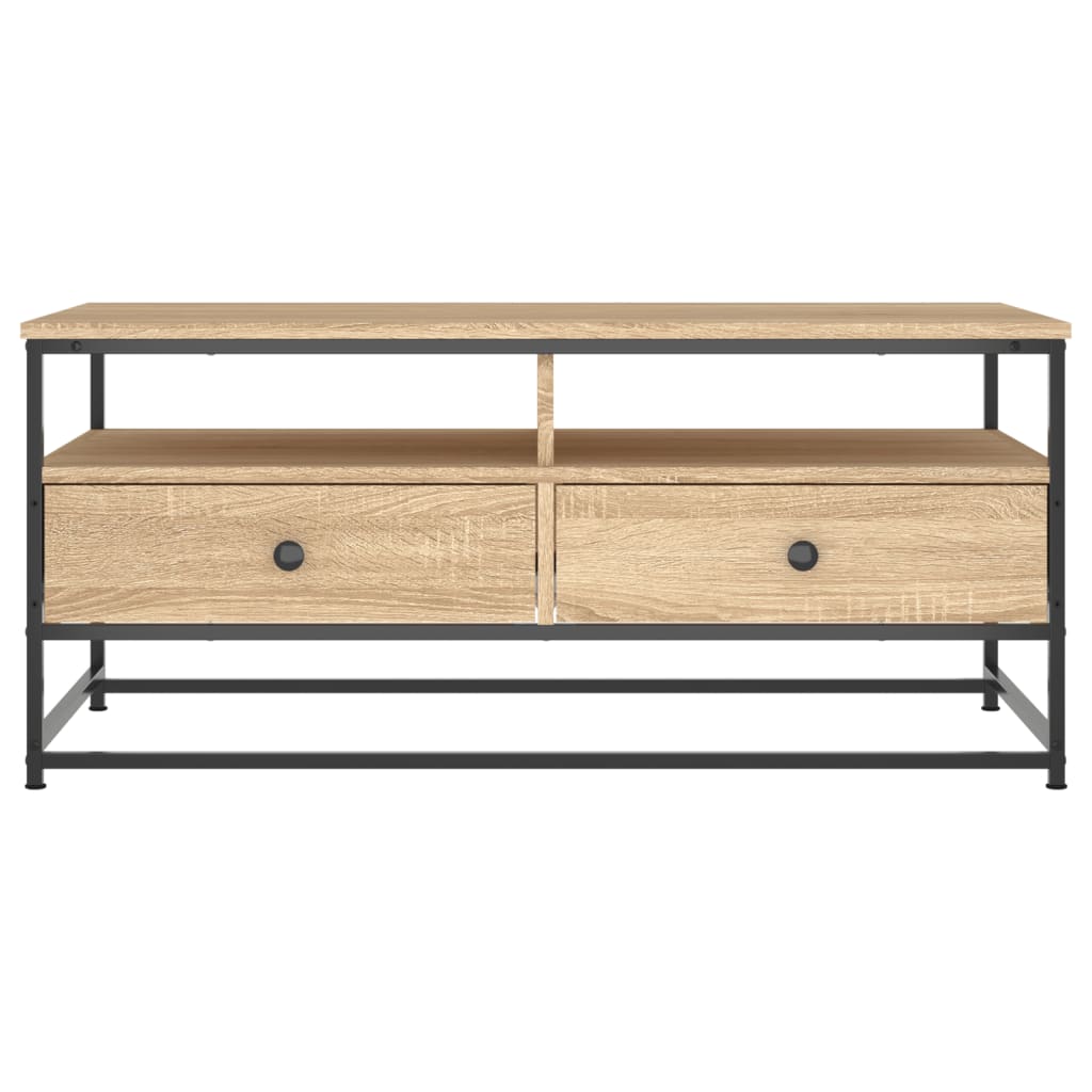 vidaXL Couchtisch Sonoma-Eiche 100x51x45 cm Holzwerkstoff