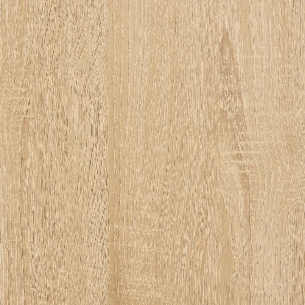 vidaXL Couchtisch Sonoma-Eiche 80x80x36,5 cm Holzwerkstoff