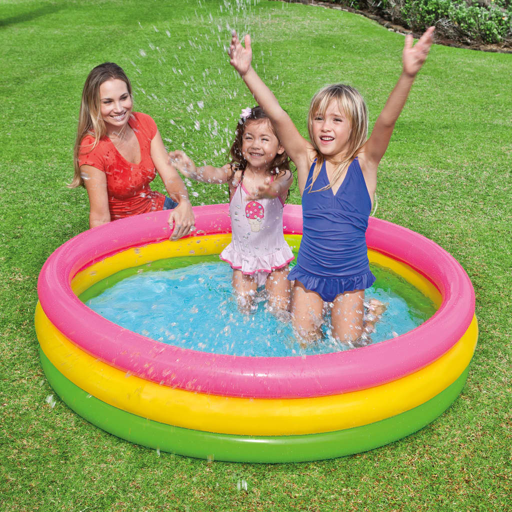 Intex Sunset Aufblasbarer Pool 3 Ringe 147x33 cm