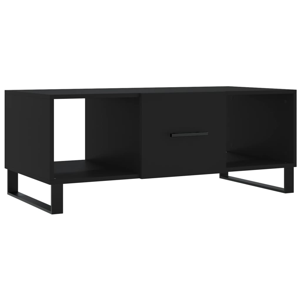 vidaXL Couchtisch Schwarz 102x50x40 cm Holzwerkstoff