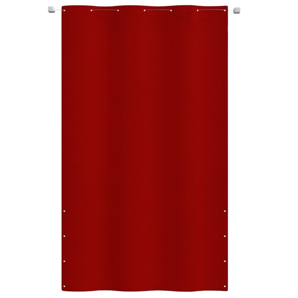 vidaXL Balkon-Sichtschutz Rot 140x240 cm Oxford-Gewebe