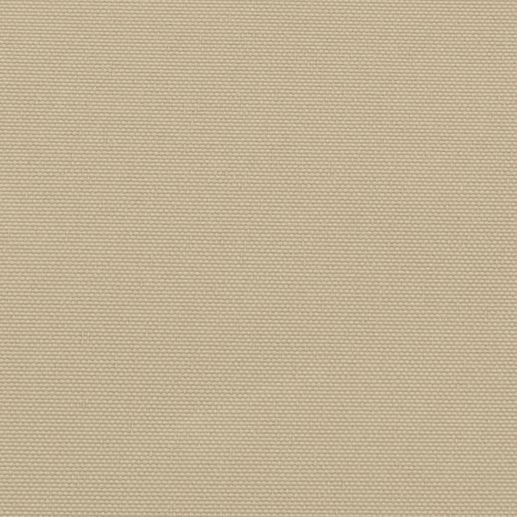 vidaXL Seitenmarkise Ausziehbar Beige 180x1200 cm