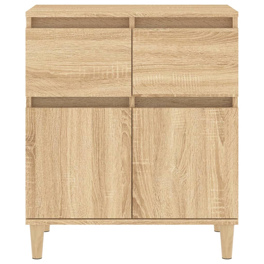 vidaXL Sideboard Sonoma-Eiche 60x35x70 cm Holzwerkstoff