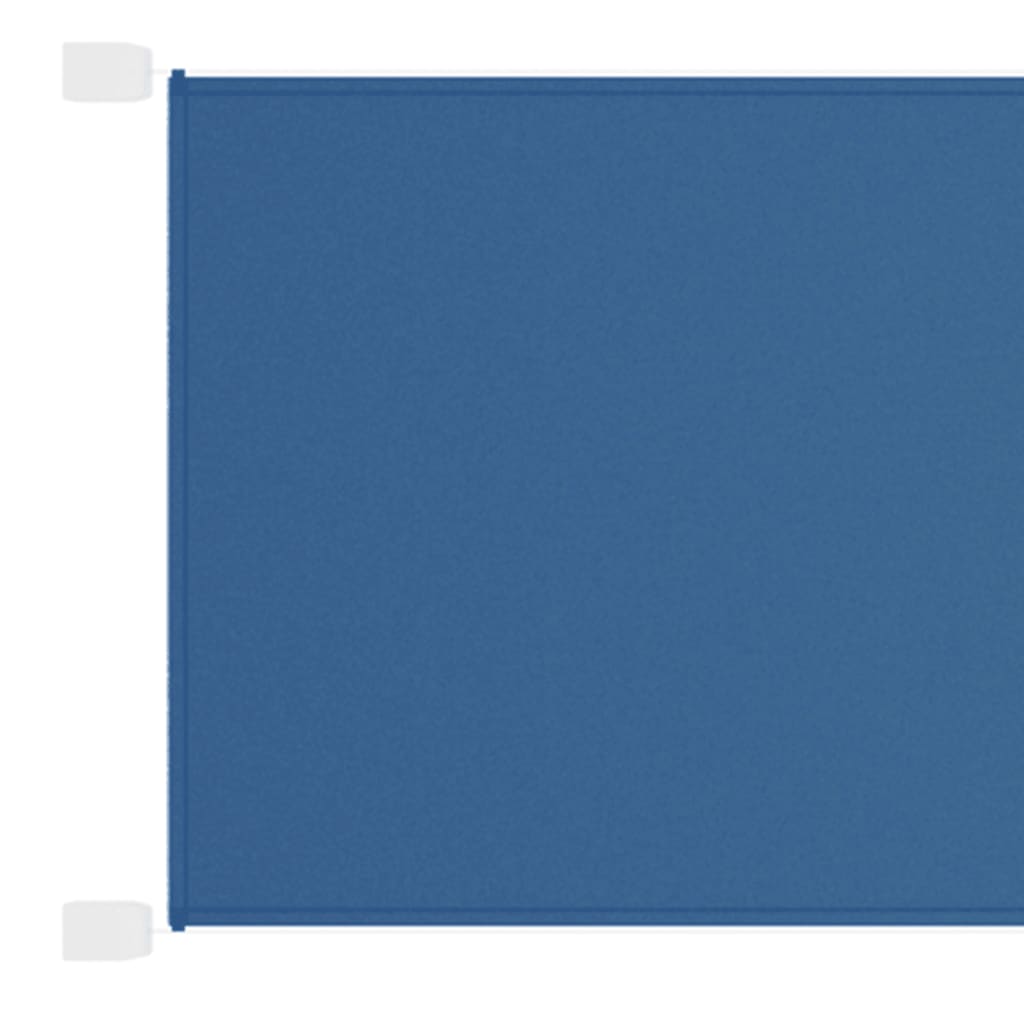 vidaXL Senkrechtmarkise Blau 100x420 cm Oxford-Gewebe