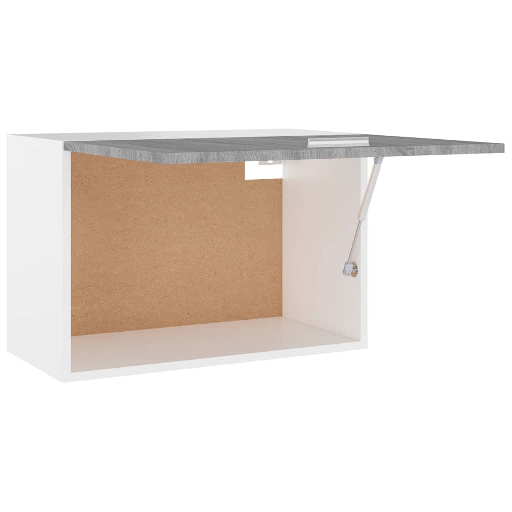 vidaXL Hängeschrank Grau Sonoma 60x31x40 cm Holzwerkstoff