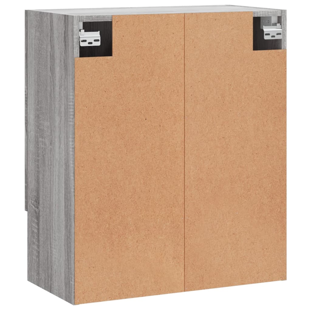 vidaXL Wandschrank Grau Sonoma 60x31x70 cm Holzwerkstoff