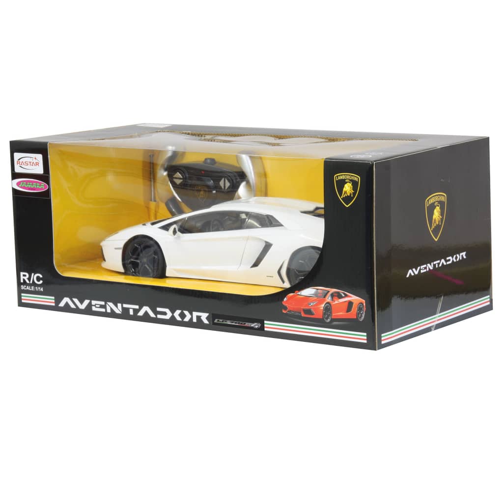 JAMARA Ferngesteuerter Rennwagen Lamborghini Aventador 1:14 Weiß