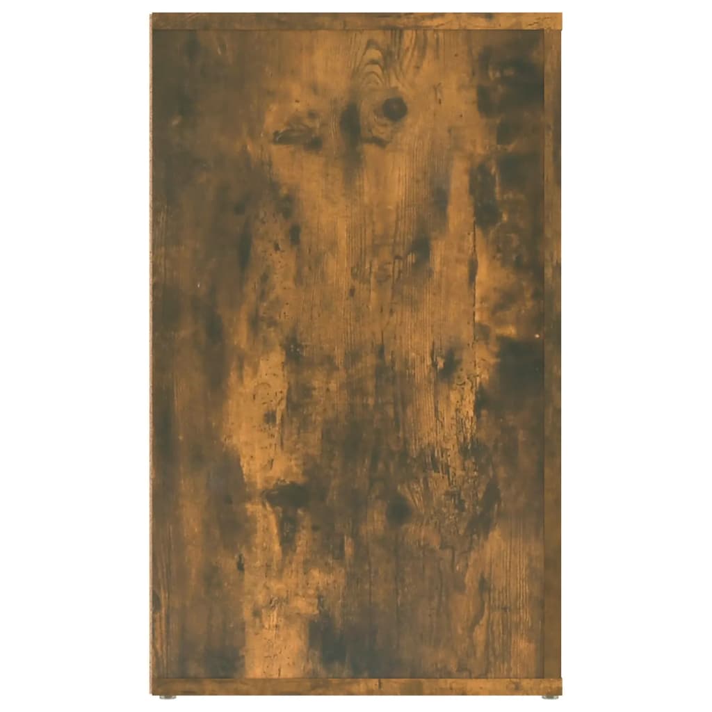 vidaXL Nachttisch Räuchereiche 50x36x60 cm Holzwerkstoff