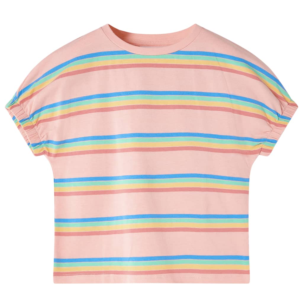 Kinder-T-Shirt Pfirsichrosa 116