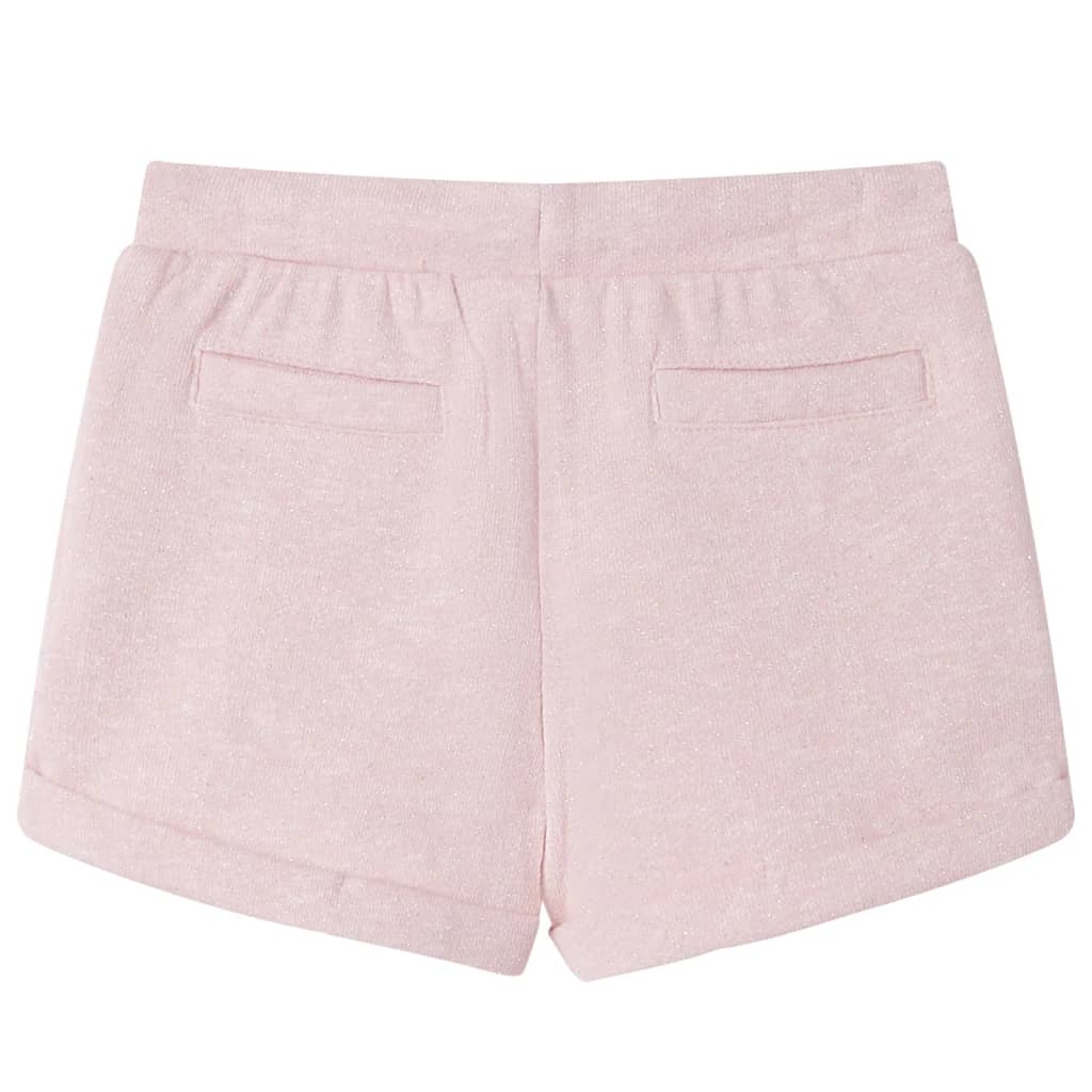 Kindershorts mit Kordelzug Hellrosa 128