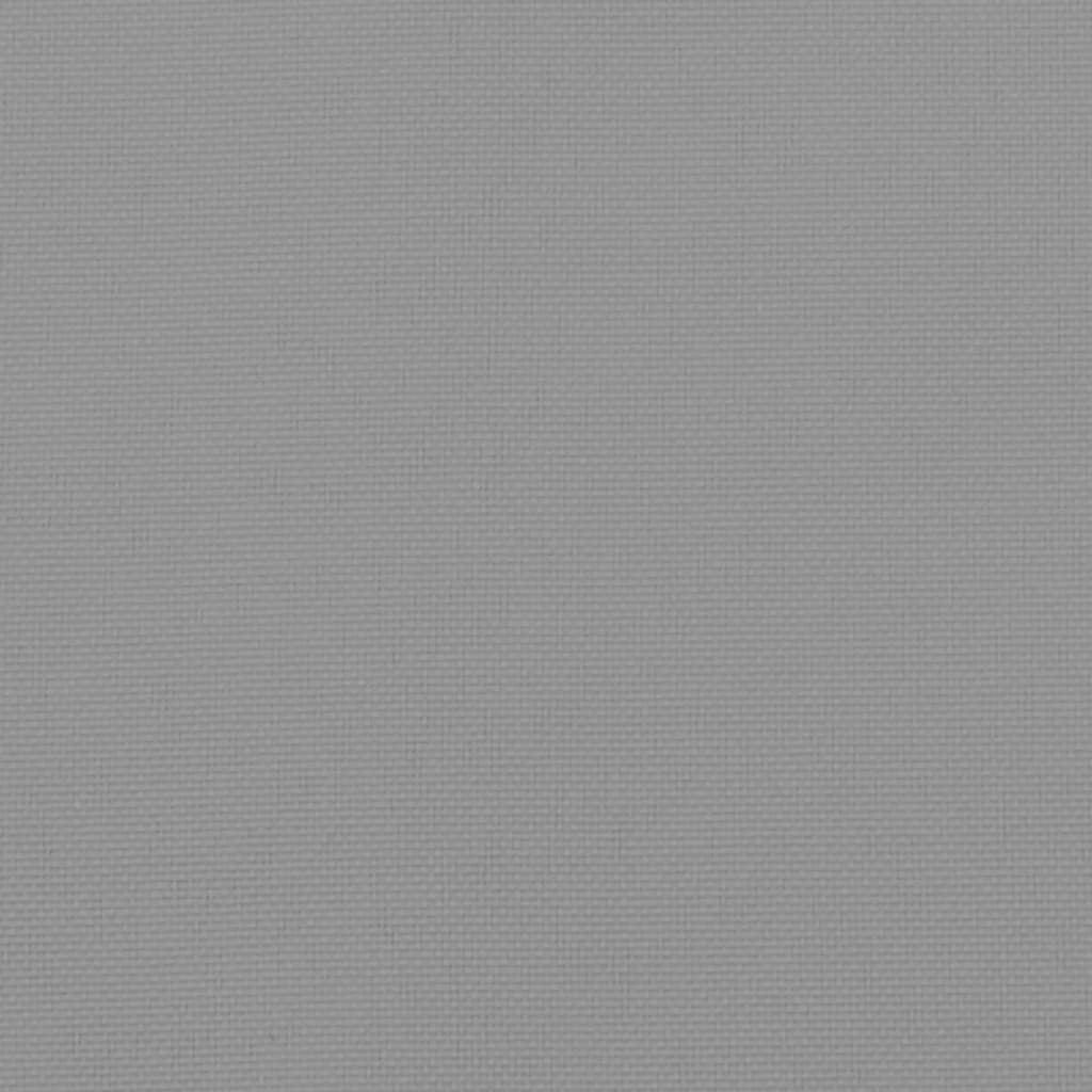 vidaXL Gartenbank-Auflage Grau 100x50x7 cm Oxford-Gewebe