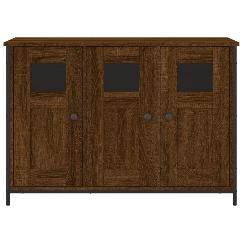 vidaXL Sideboard Braun Eichen-Optik 100x35x70 cm Holzwerkstoff